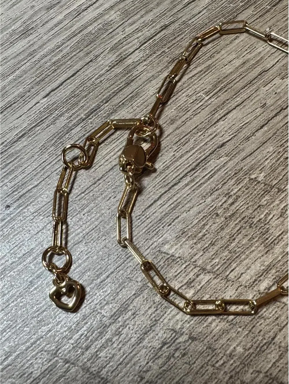 Kate Spade New York Gold-Tone Paperclip C Initial Bracelet - Picture 3 of 5